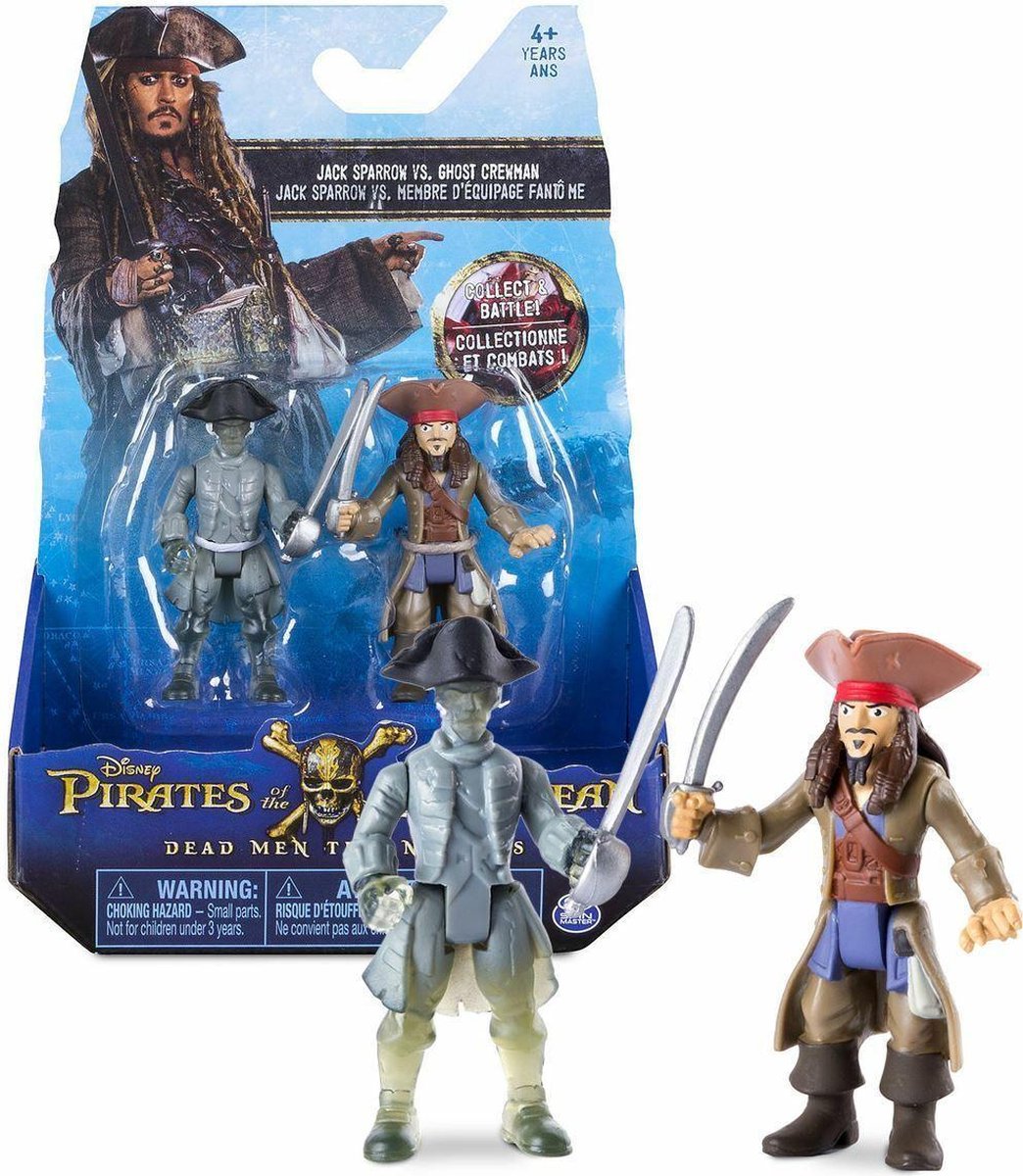 Pirates Of The Caribbean Salazars Revenge - Jack Sparrow vs. Ghost Crewman Figure