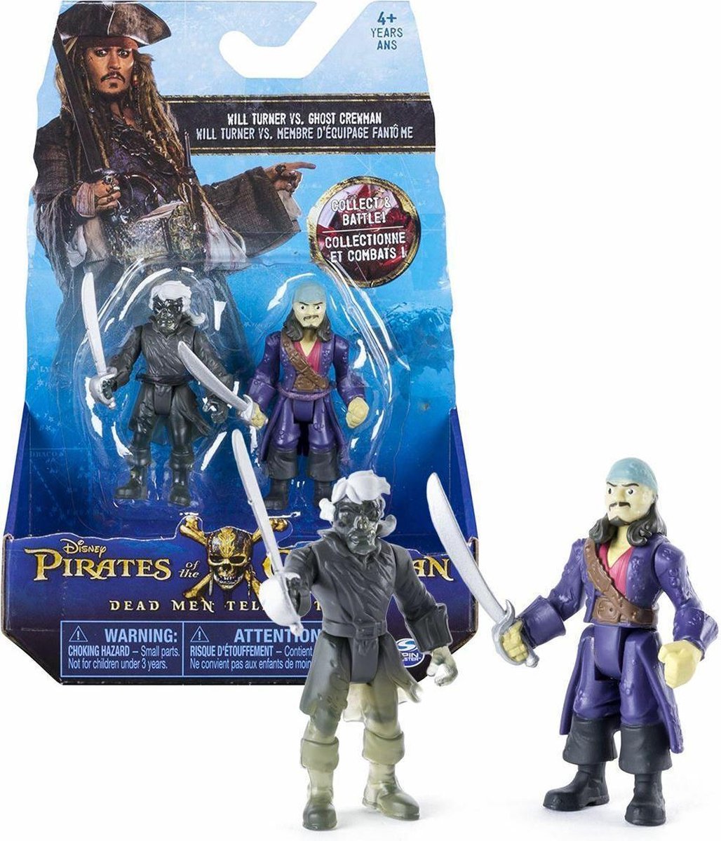 Pirates Of The Caribbean Salazars Revenge - Will Turner vs. Ghost Crewman Figure