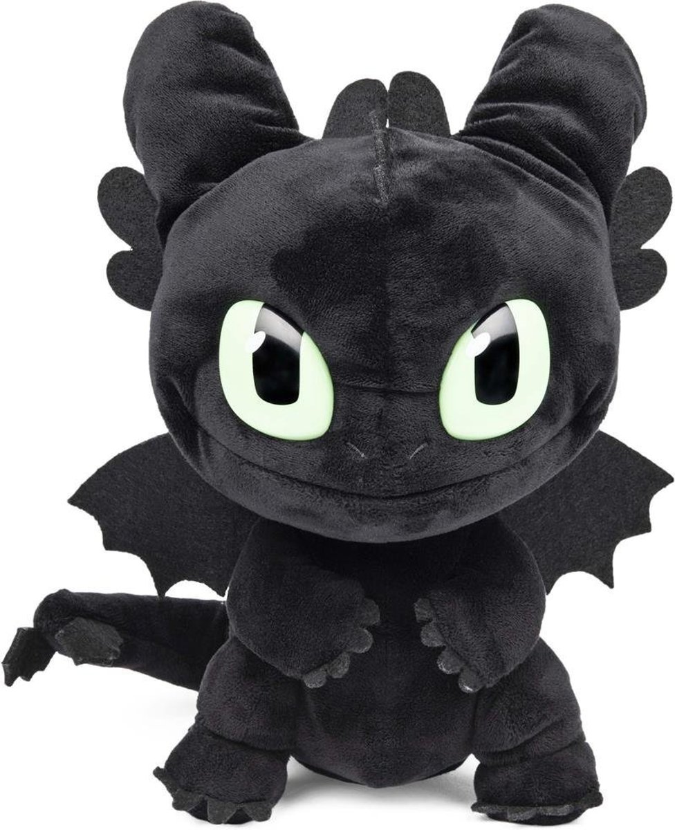 Spin Master Dreamworks Dragons Knuffel Toothless met Geluid