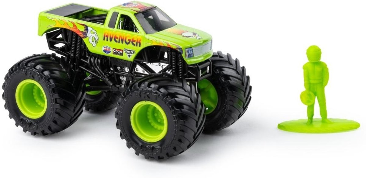 Spin Master Monster Jam Monstertruck Avenger 10 Cm Groen