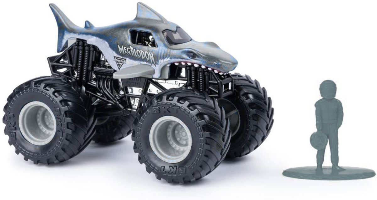 Spin Master Monster Jam Monstertruck Megalodon 10 Cm Grijs