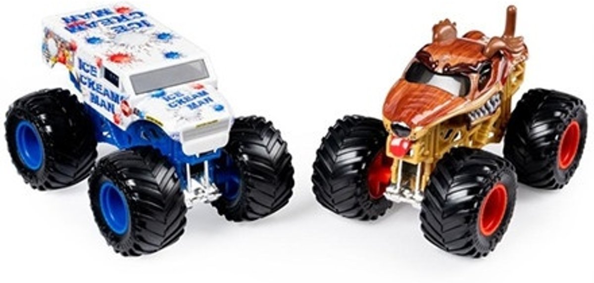 Spin Master Monster Jam Trucks 9 Cm Ice Cream Man/monster Mutt