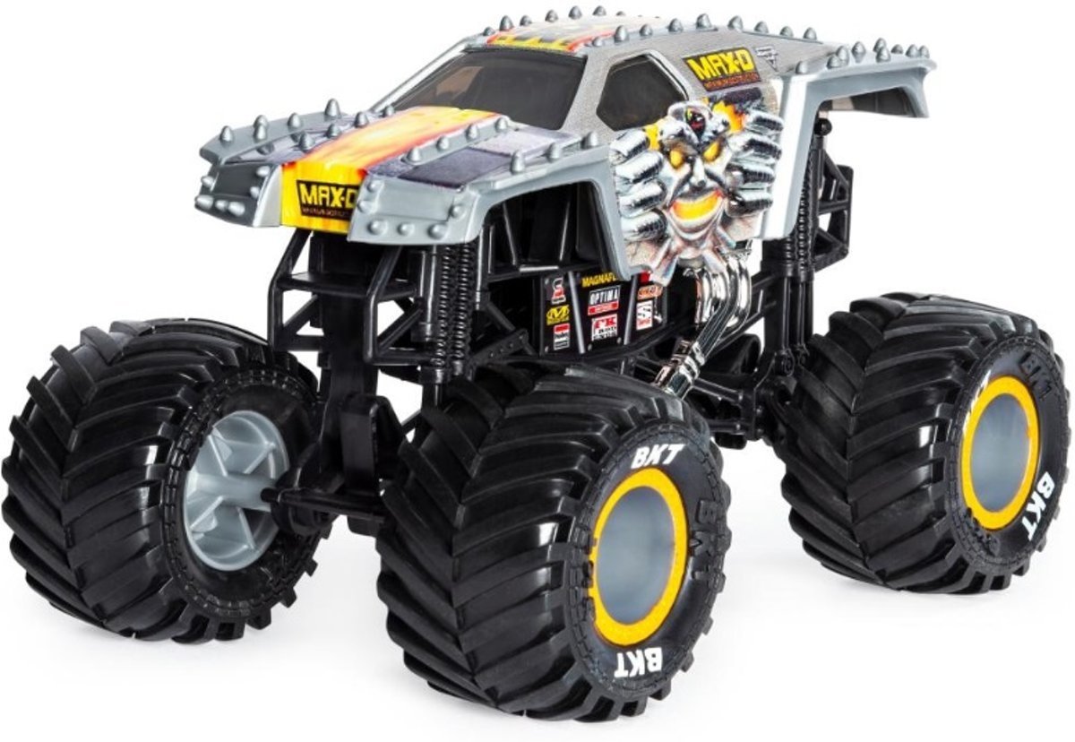 Spin Master Schaalmodel Monster Jam Max-d 1:24 Zilver