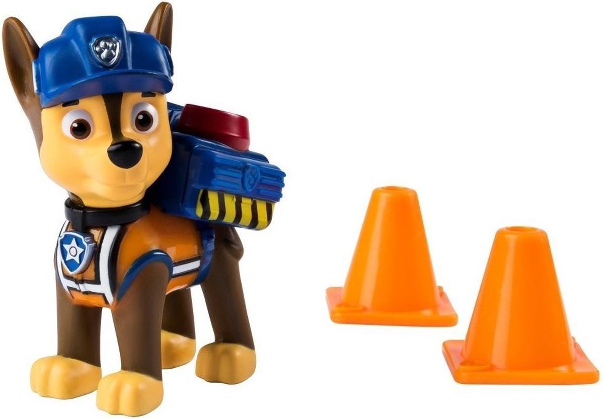 Spin Master Speelset Paw Patrol Construction Chase 7 Cm