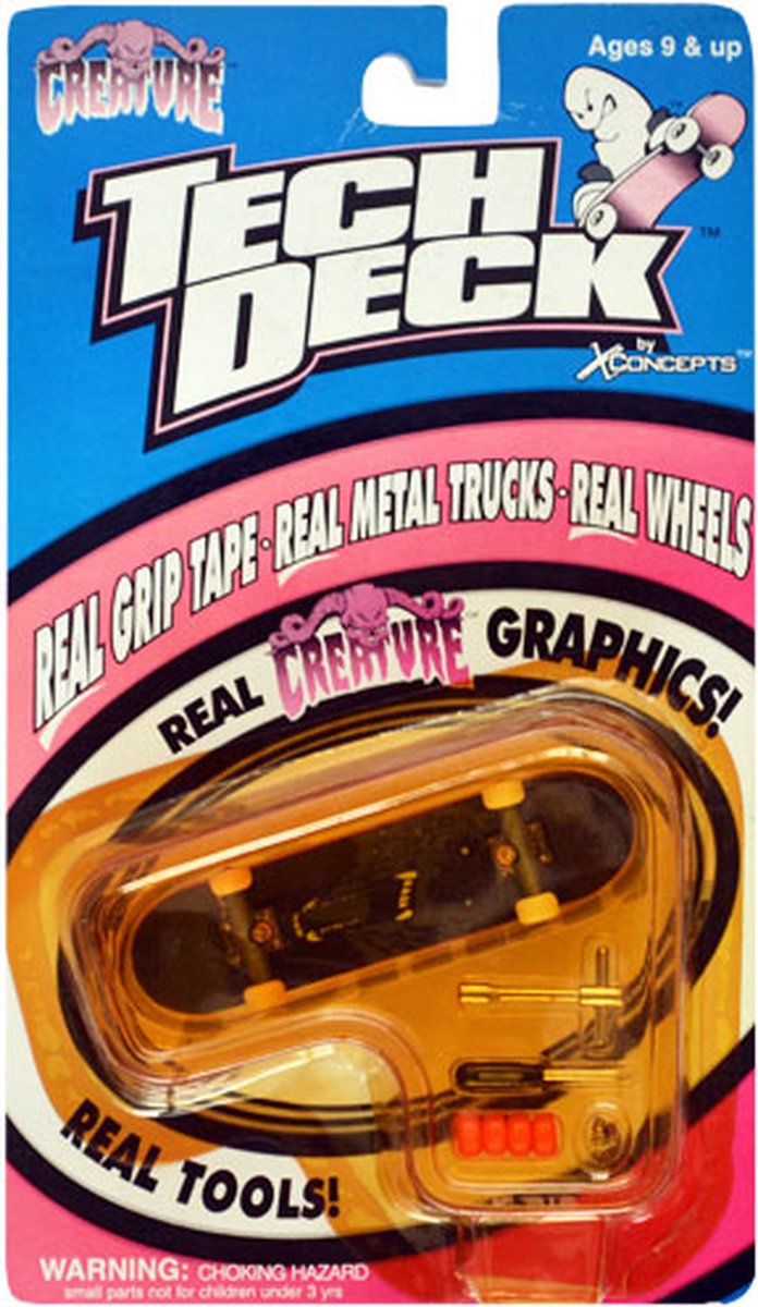 Spin Master – Creature Bear – Tech Deck – Skateboard