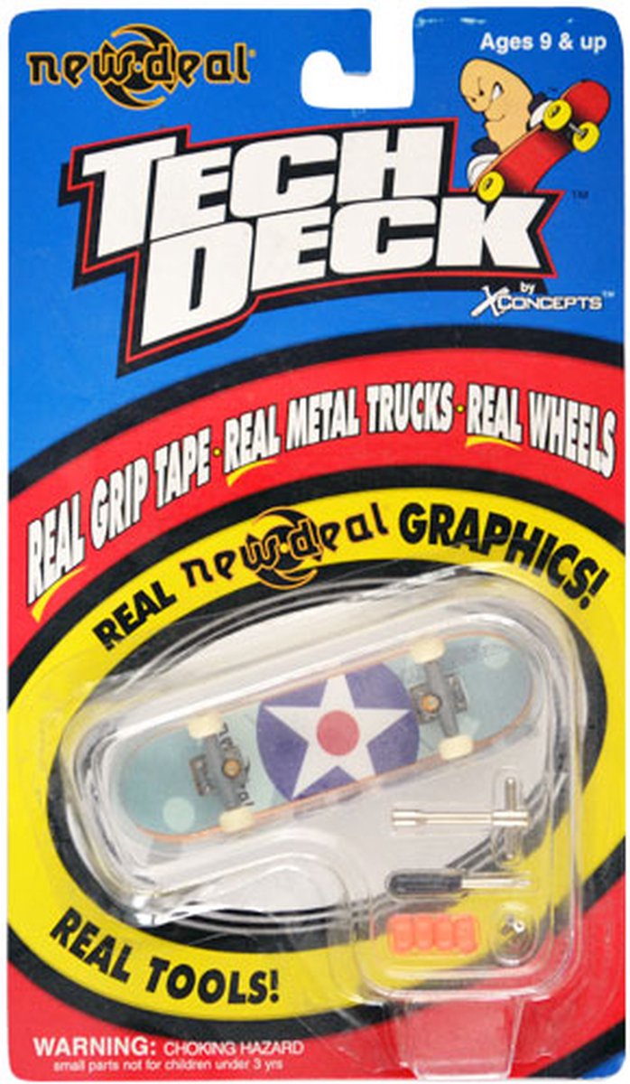 Spin Master – New Deal Armorlite – Tech Deck – Skateboard