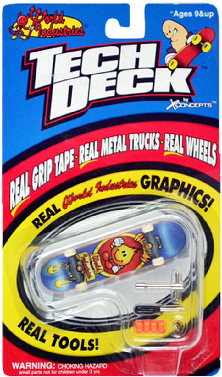 Spin Master – World Industries Flameboy – Tech Deck – Skateboard