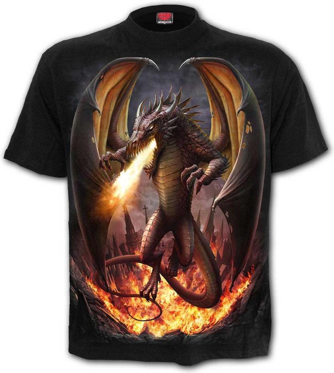 DRACO UNLEASHED - T-shirt zwart - M