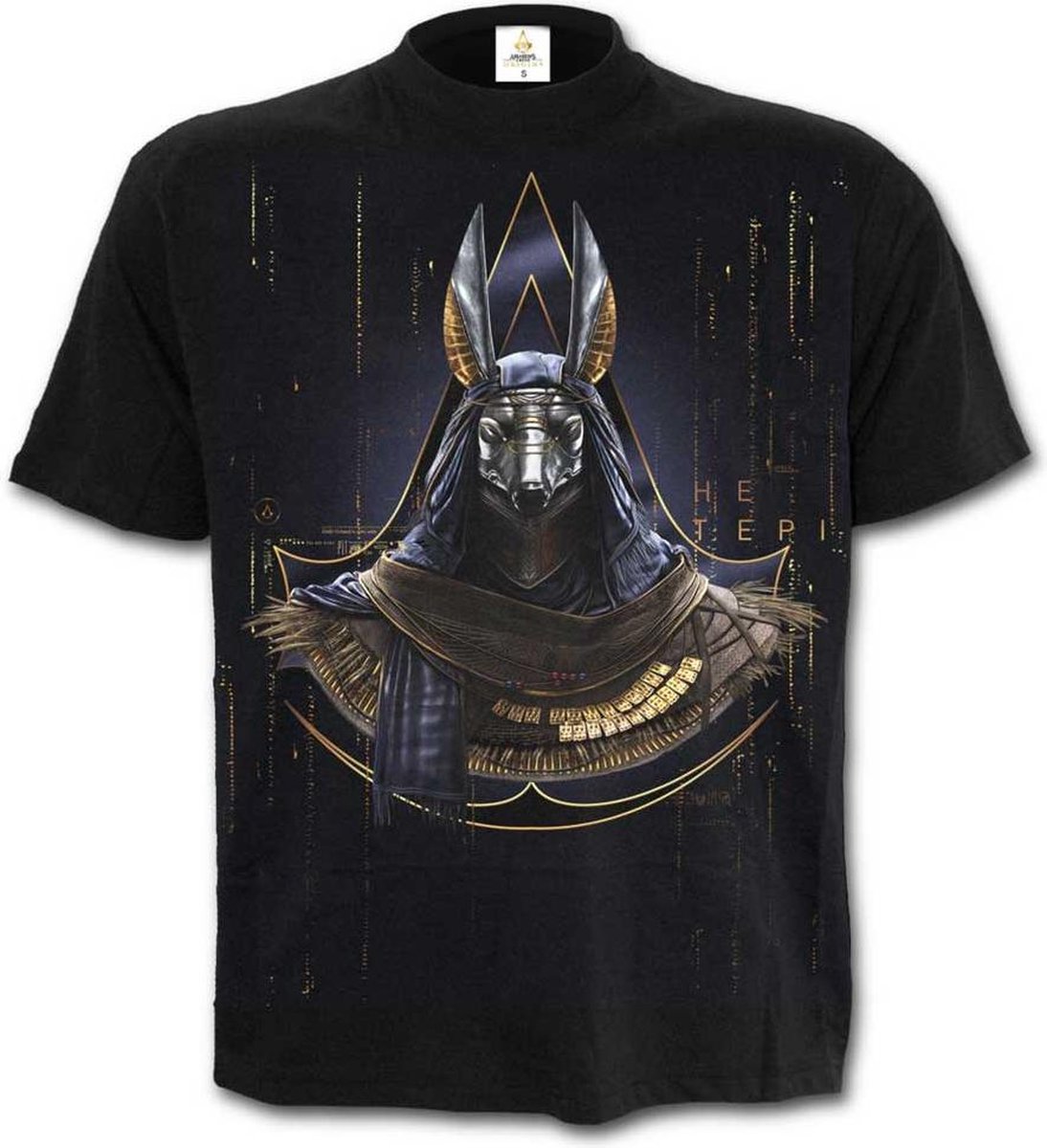 Spiral Direct Assassins Creed Heren Tshirt -XXL- ORIGINS - ANUBIS Zwart