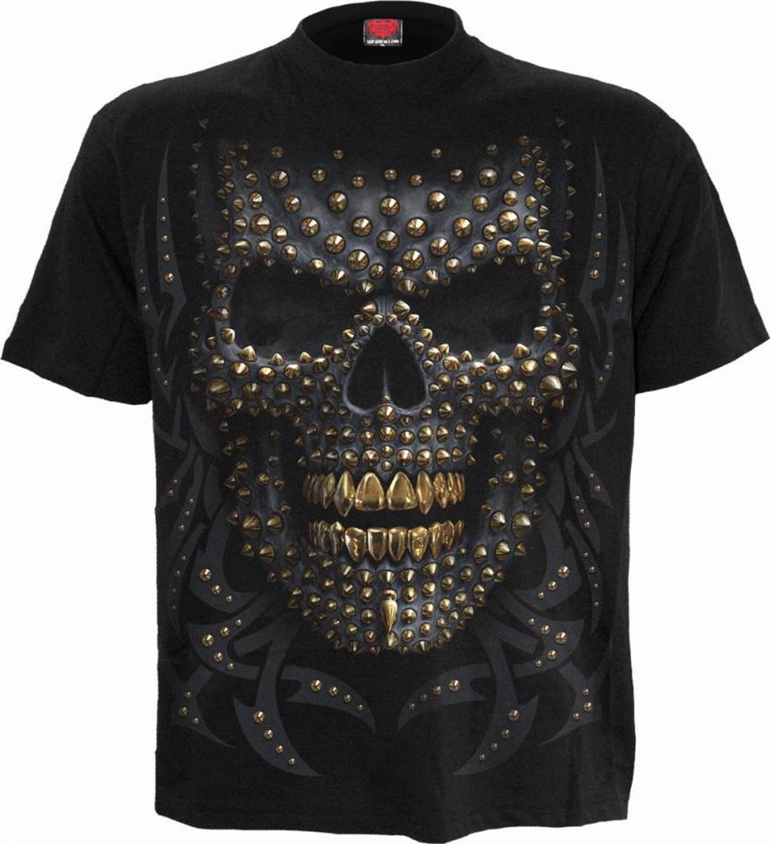 Spiral Direct Heren Tshirt -M- BLACK GOLD Zwart