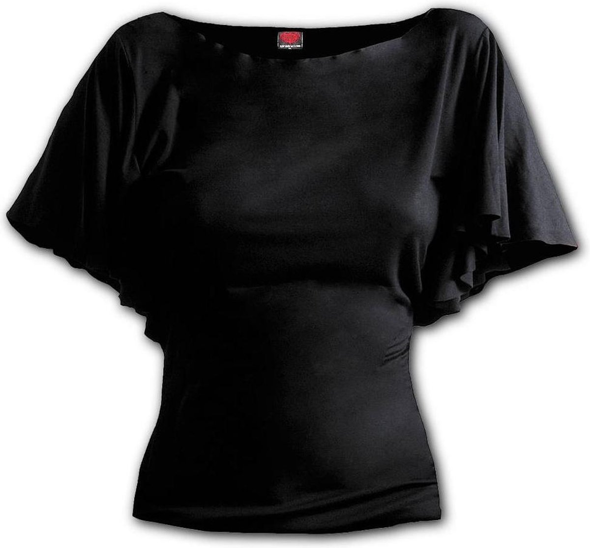 Spiral Direct Top -XL- GOTHIC ELEGANCE Zwart