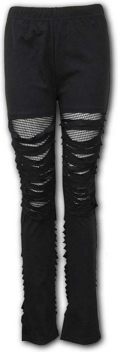 URBAN FASHION - Mesh Ripped Leggings - XL