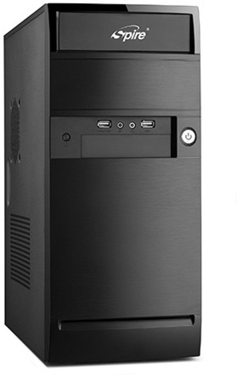 Spire Maneo 1073 Midi-Toren 420W Zwart computerbehuizing