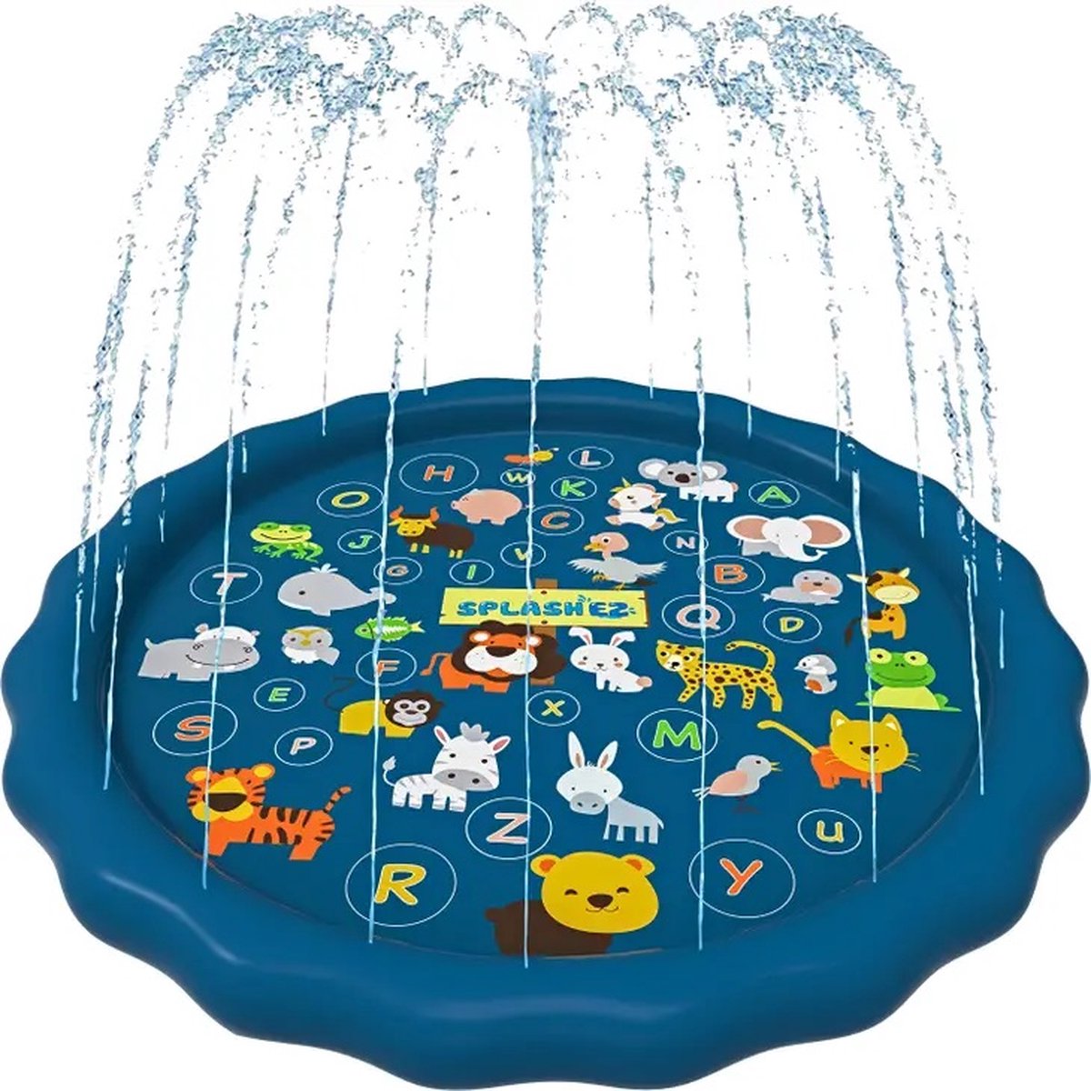   - A tot Z Sprinkler Zwembad - Peuterbad - Peuterzwembad - zomer - Peuter - Kinder - Baby - zwembad - Kinderzwembad - zwembadje - speelzwembad - buitenzwembad - opblaas zwembad