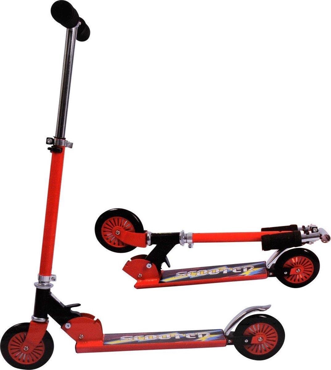 scooter XL-Step-Sports active-Scooter-Verstelbaar-inklapbaar-Rood