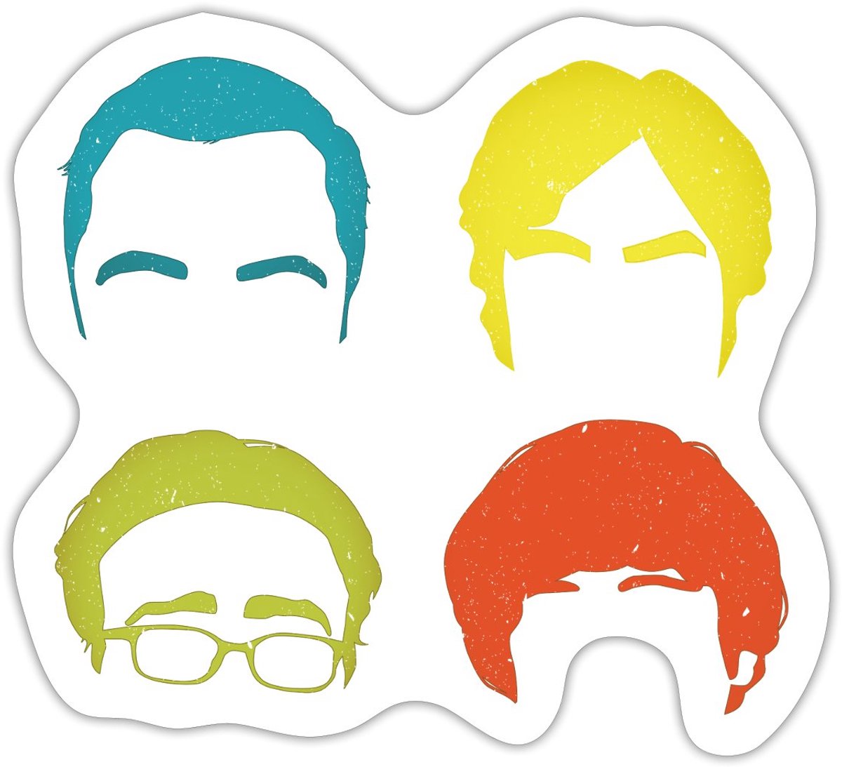 The Big Bang Theory Slimme Jongens Pop Art