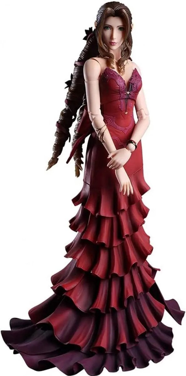 Final Fantasy 7 Remake Play Arts Kai Aerith Gainsborough Dress ver. 25cm