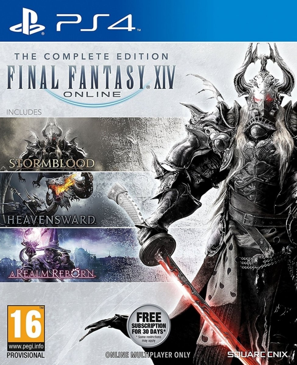 Final Fantasy XIV (14) Online: Complete (Includes Stormblood) /PS4