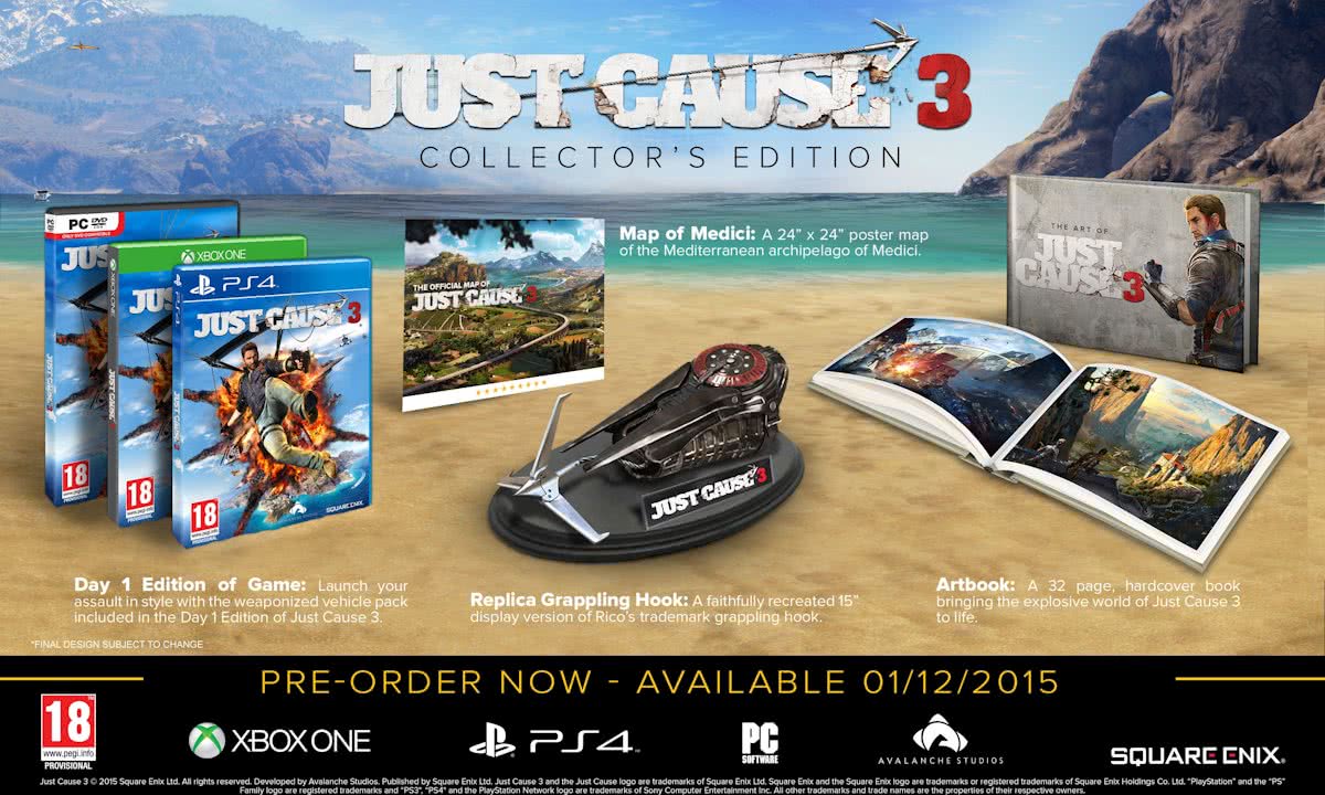 Just Cause 3 Collectors Edition - Xbox One