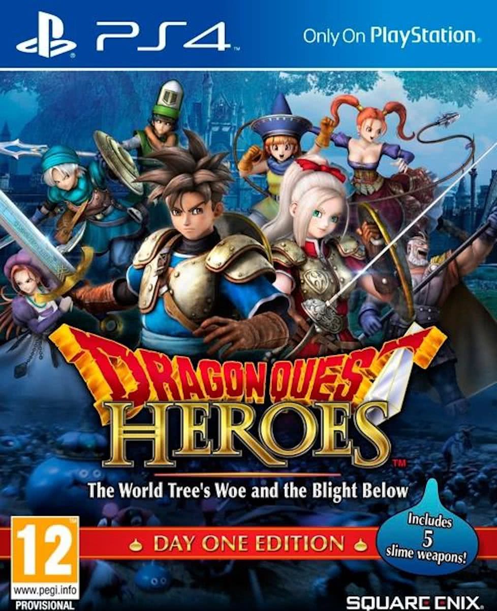 Square Enix Dragon Quest Heroes: The World Trees Woe and the Blight Below Day One Edition, PS4 PlayStation 4 video-game