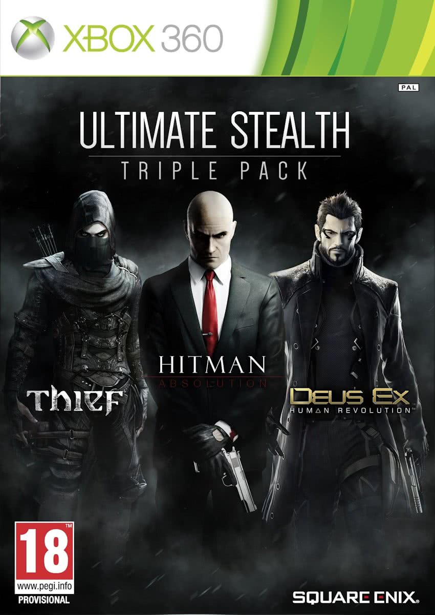 Ultimate Stealth 3-pack: Thief, Hitman, Deus Ex