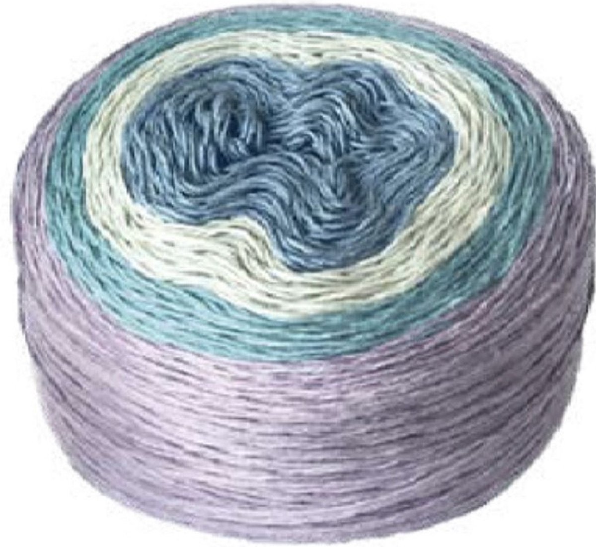 Stafil Magic Dream Yarn-creme-groen-licht blauw-lavendel-850mtr-haken-wol-breien-handwerk