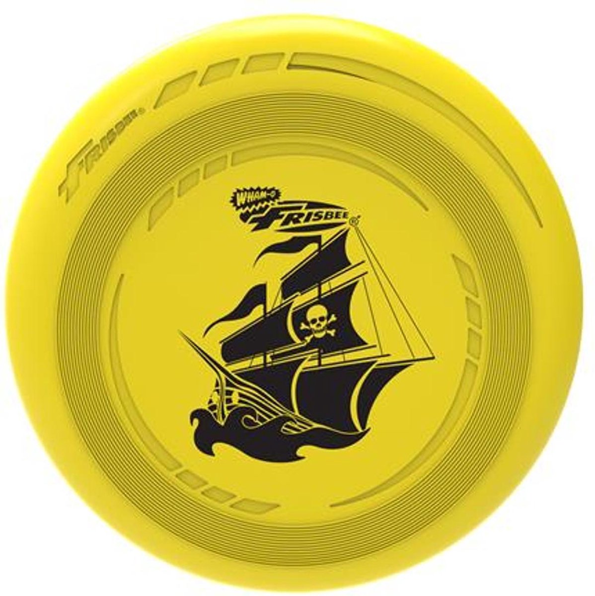 Wham - O Frisbee Go - 22,86cm  - Geel / Schip - 70g