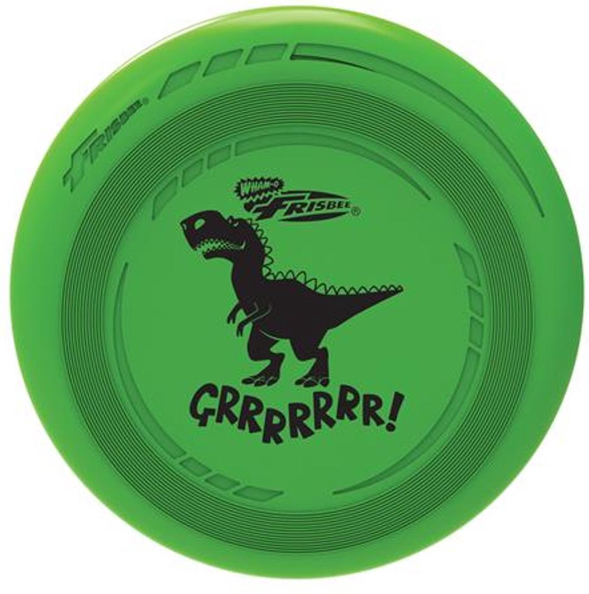 Wham - O Frisbee Go - 22,86cm - Groen / Dinosaurus - 70g