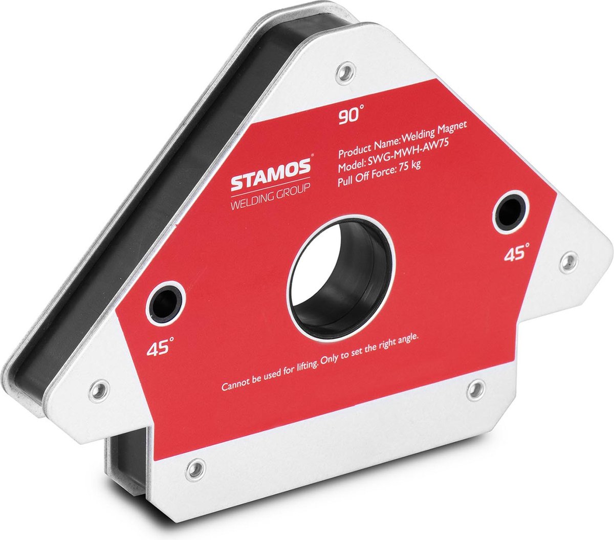 Stamos Lasmagneet - 45/90/135 ° - 75 kg