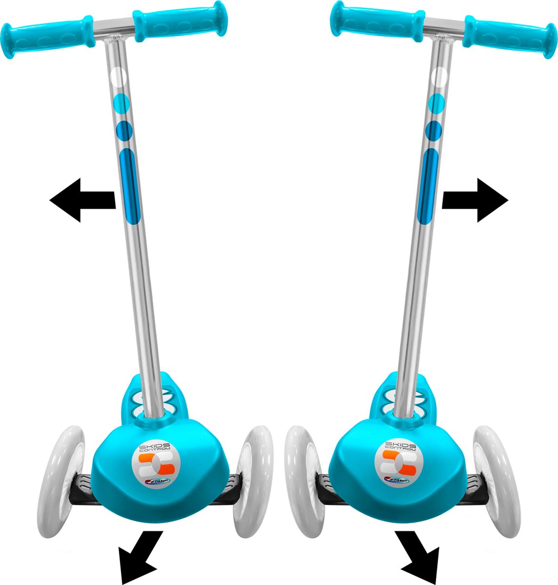 3-wiel Kinderstep - Steering Step Unisex SKIDS CONTROL