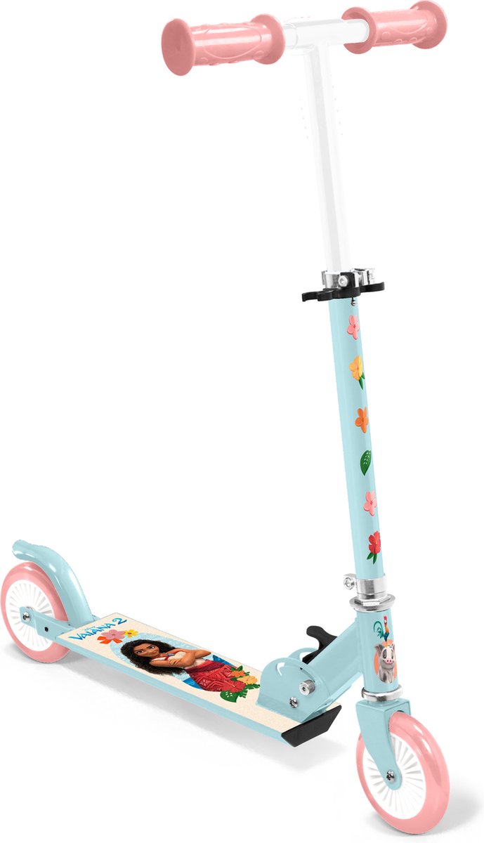 Disney MOANA 2-wiel Kinderstep Opvouwbaar Voetrem