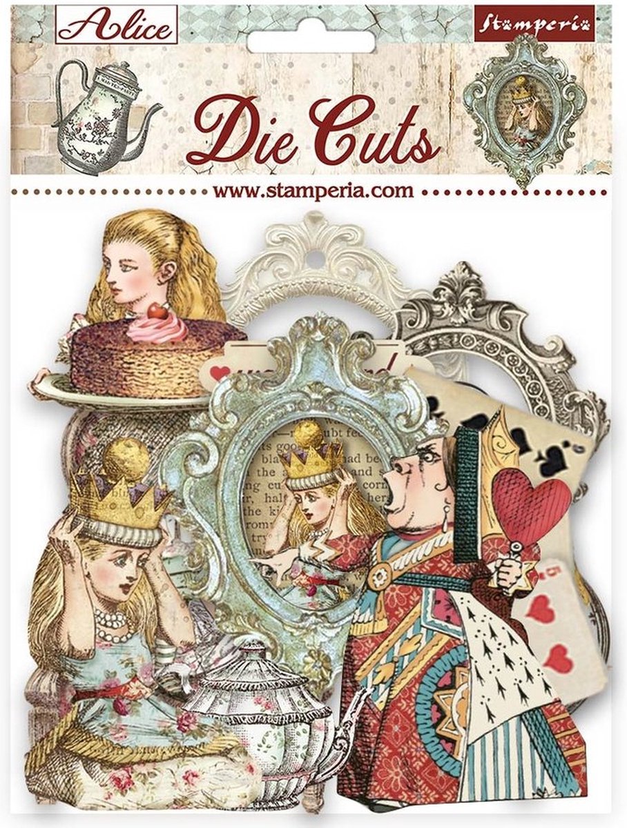 Stamperia - Alice Die Cuts (67pcs) (DFLDC76)