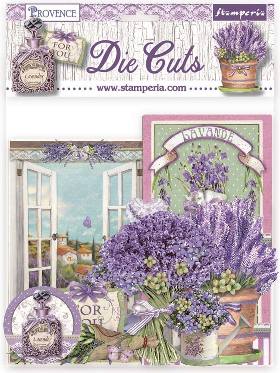 Stamperia Provence Die Cuts (DFLDC55)