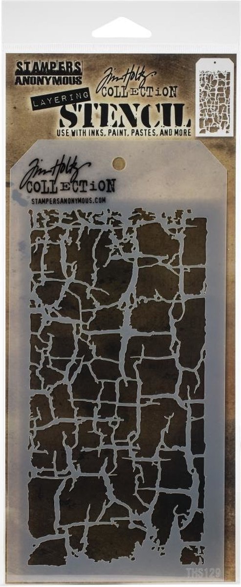 Tim Holtz Decayed Layered Layering Stencil (THS129)