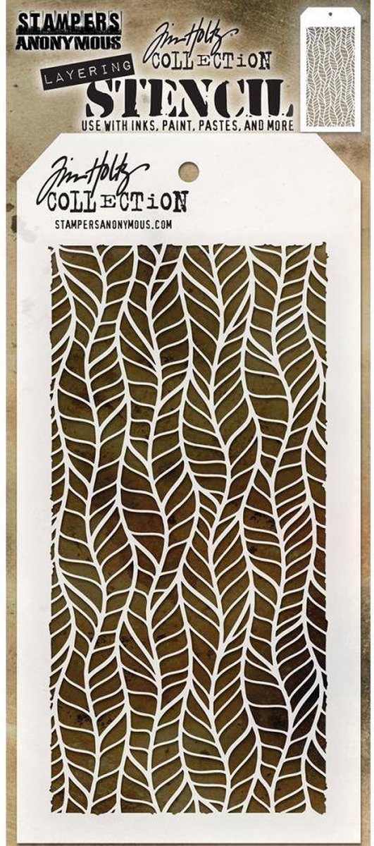 Tim Holtz Feather Layering Stencil (THS079)