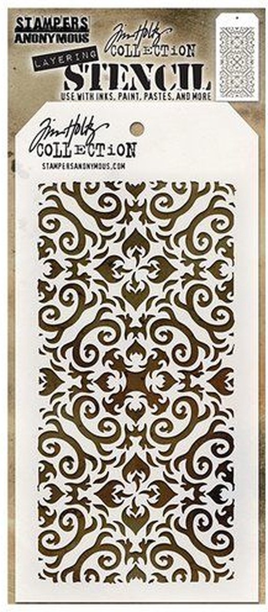 Tim Holtz Flames Layering Stencil (THS091)