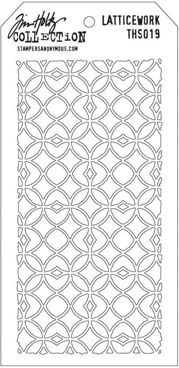 Tim Holtz Latticework Layering Stencil (THS019)