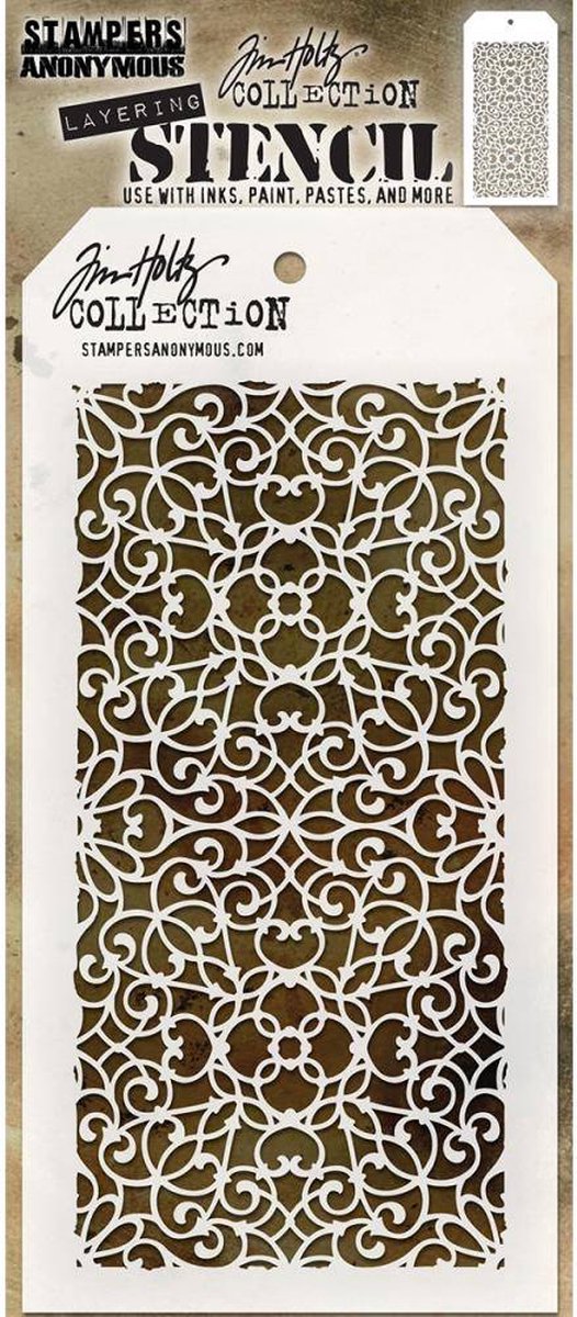 Tim Holtz Ornate Layering Stencil (THS076)