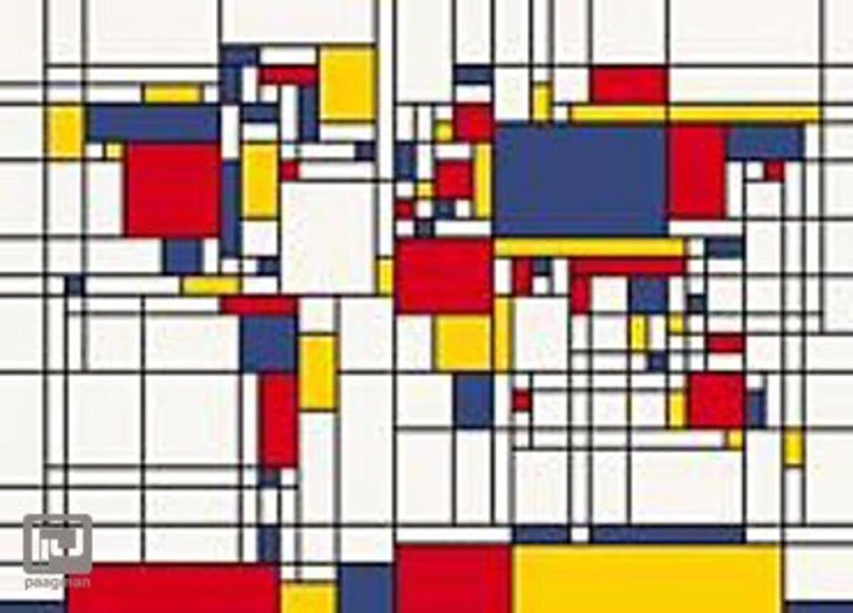 Mondrian World Map