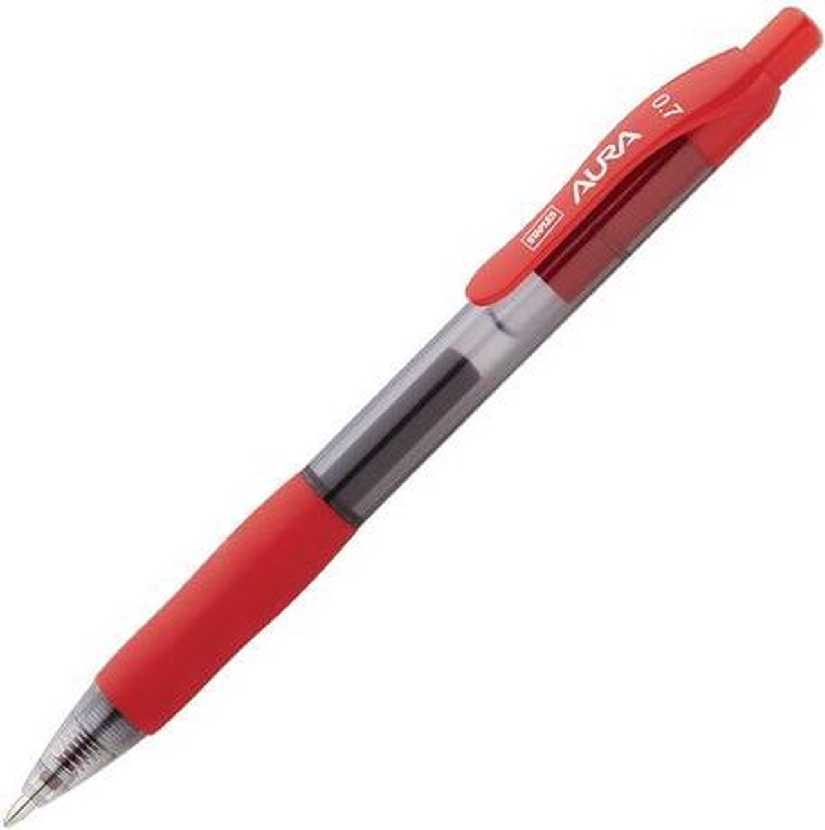 Gelpen SPLS Aura RT 0.7mm rood / pk12