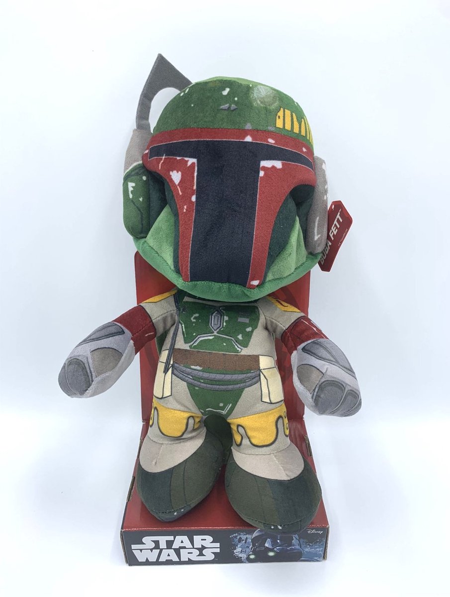 Star Wars - Boba Fett knuffel - 28 cm - Pluche