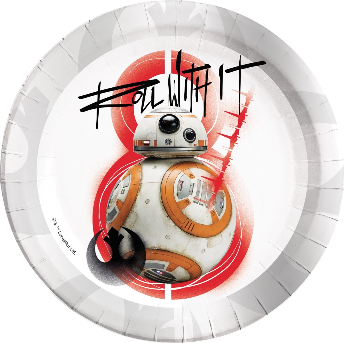 8 Star Wars 8: The Last Jedi™ borden - Feestdecoratievoorwerp