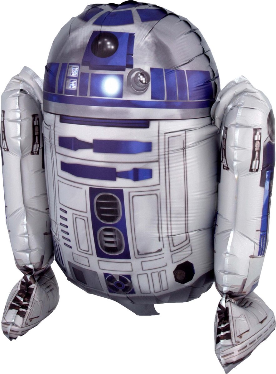 Aluminium Star Wars™ R2-D2 ballon - Feestdecoratievoorwerp