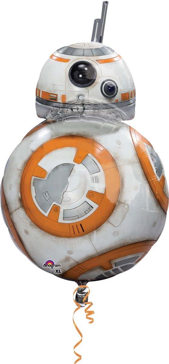 Aluminium ballon BB-8 Star Wars VII™ - Feestdecoratievoorwerp