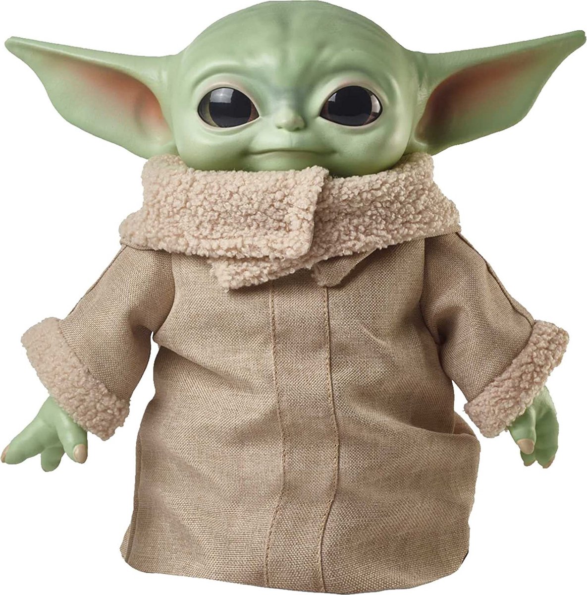 BORZMARKT - Star Wars The Child pluchen speelgoed - The Mandalorian Series - zachte knuffel - collectors Item - 28 cm - cadeau voor Yoda-fans, GWD85