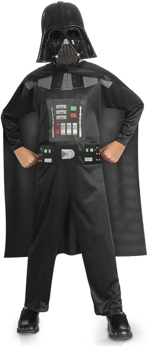 Darth Vader Star Wars™ kostuum voor jongens - Verkleedkleding - Maat 92/104