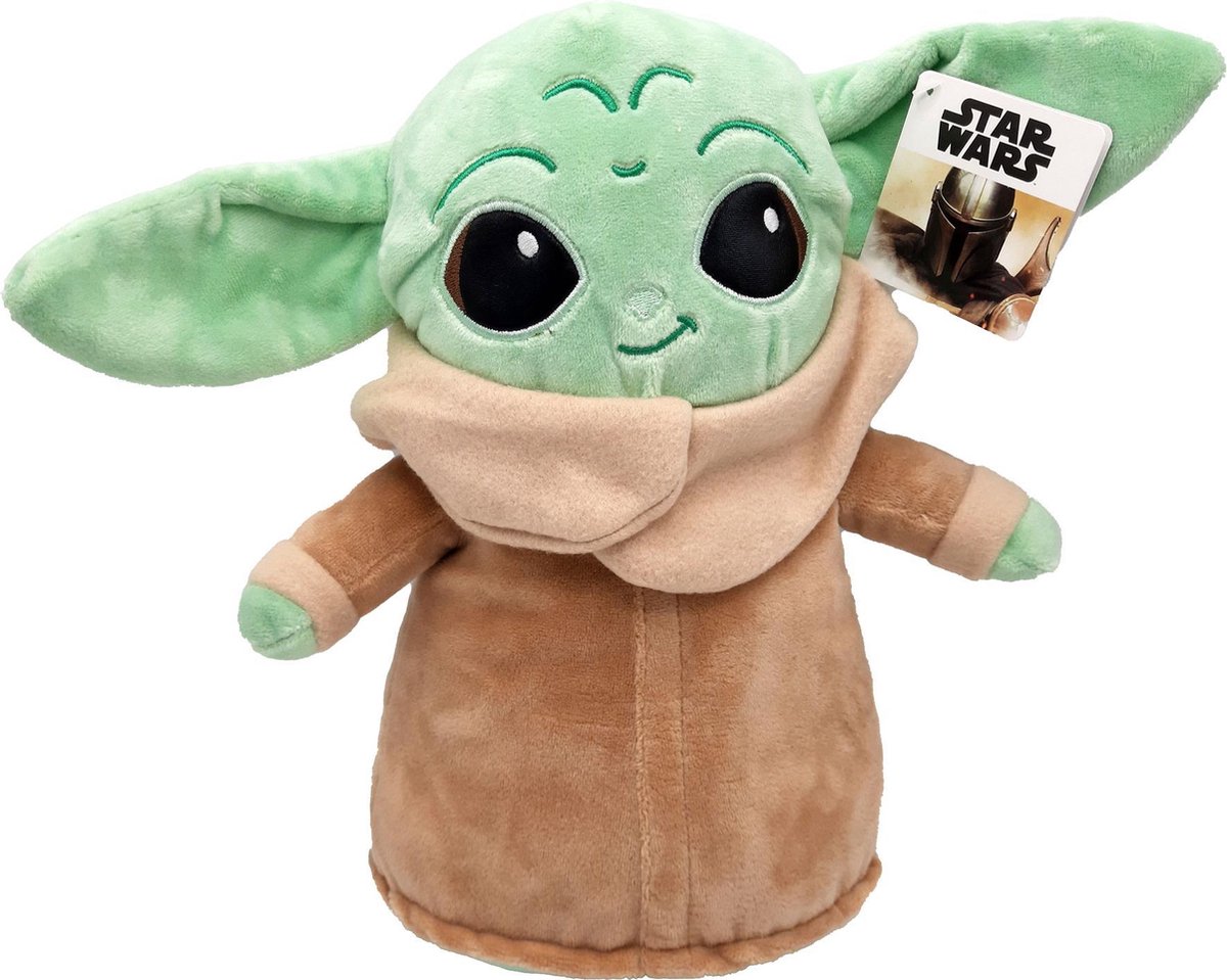 Disney - Star Wars - Knuffel - Baby Yoda - Mandalorian - Pluche - 30 cm