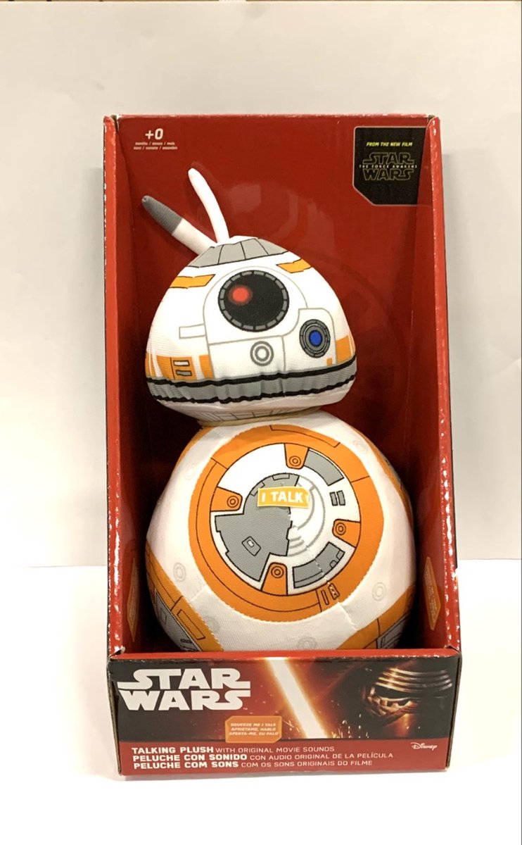 Disney Star Wars - BB-8 knuffel - 25 cm - Pluche