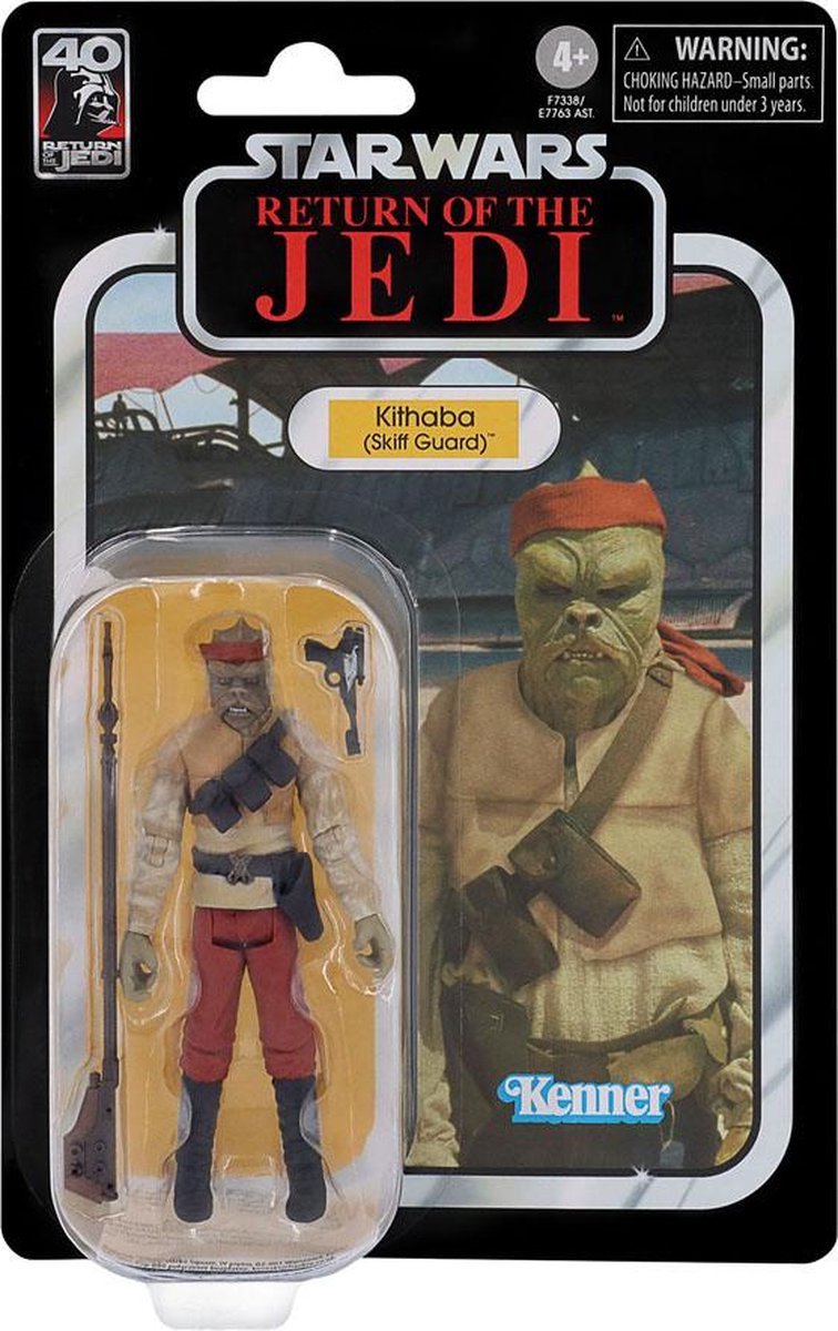 Hasbro Star Wars Actiefiguur Kithaba (Skiff Guard) 10 cm Episode VI Vintage Collection Multicolours