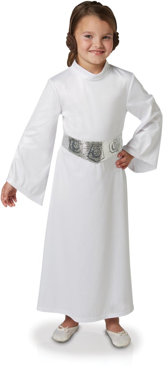 Klassiek Prinses Leia Star Wars™ kostuum voor kinderen - Verkleedkleding